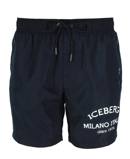 ICEBERG SWIM TRUNKS WITH LOGO ICEMBM02