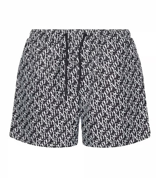 RICHMOND X SWIMSUIT with all- over monogram and iconic identity