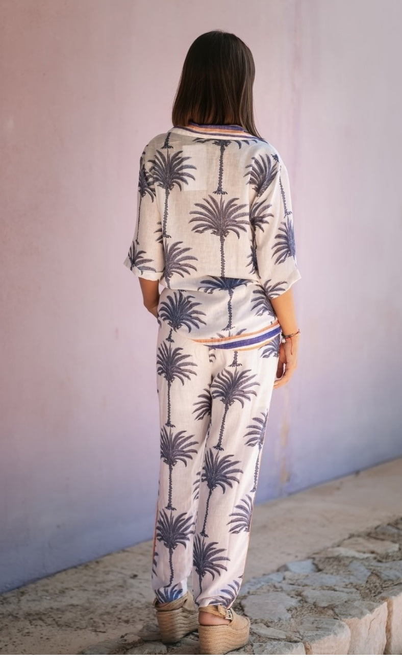 Isla Bonita palm trouser 35750