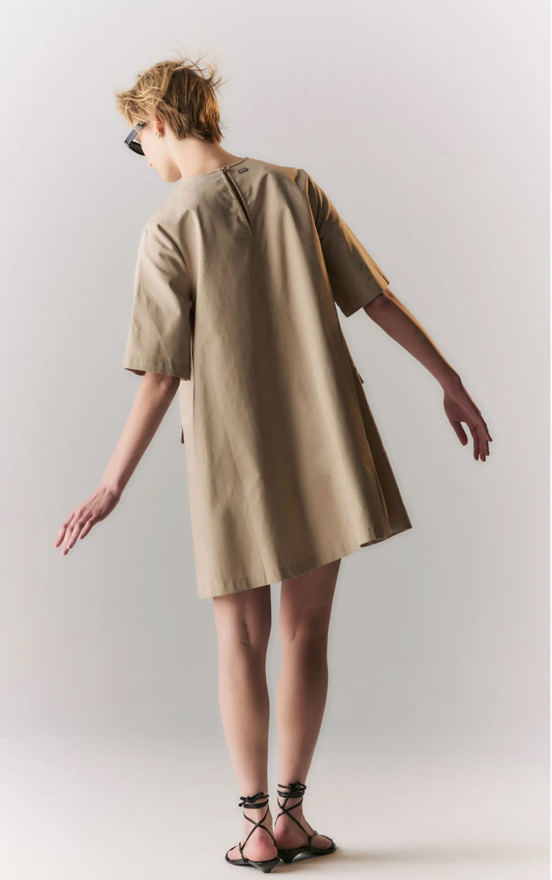 BARBOUR LUNA COTTON SWING MINIDRESS 50%