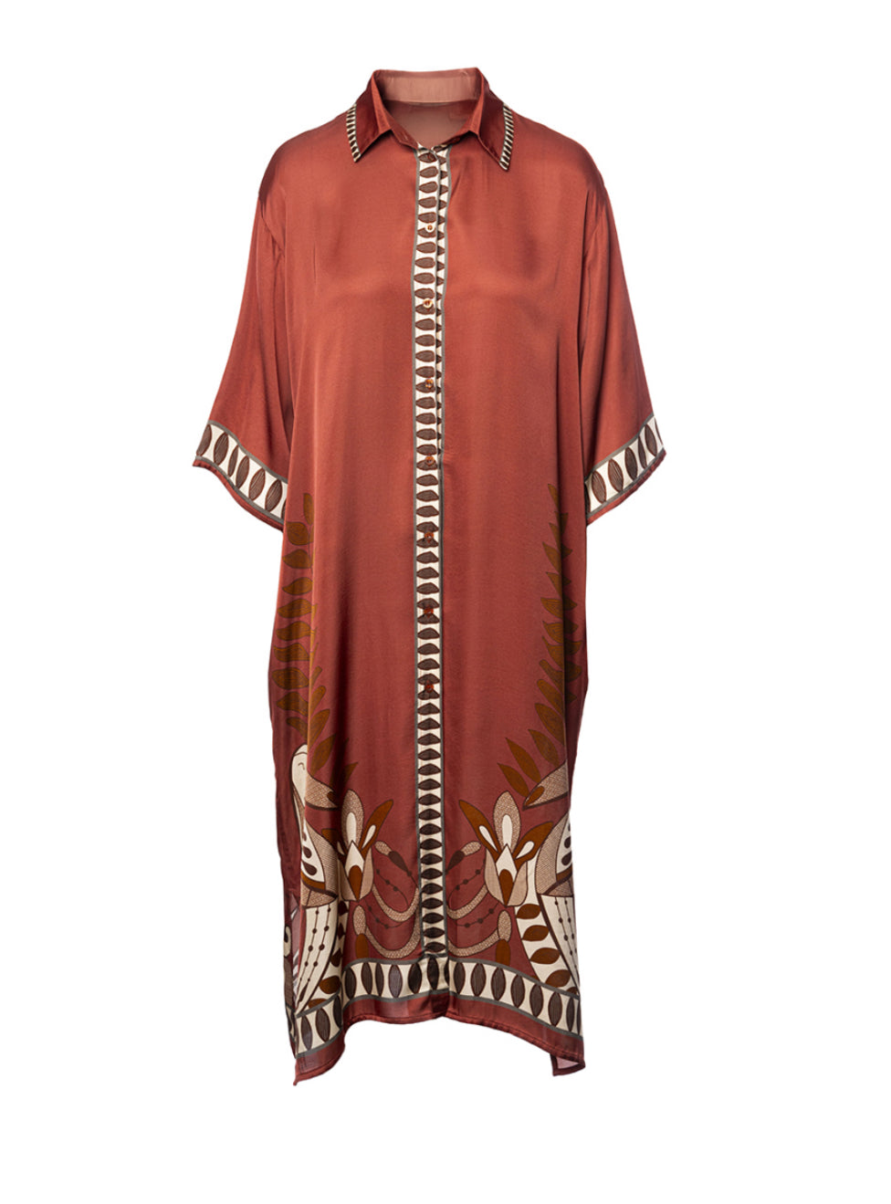 ANONYME MARRAKESH LONGDRESS BRICK A76SD092