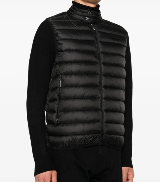 JOHN RICHMOND X QUILTED ZIP - UP GILET UMA25156PI