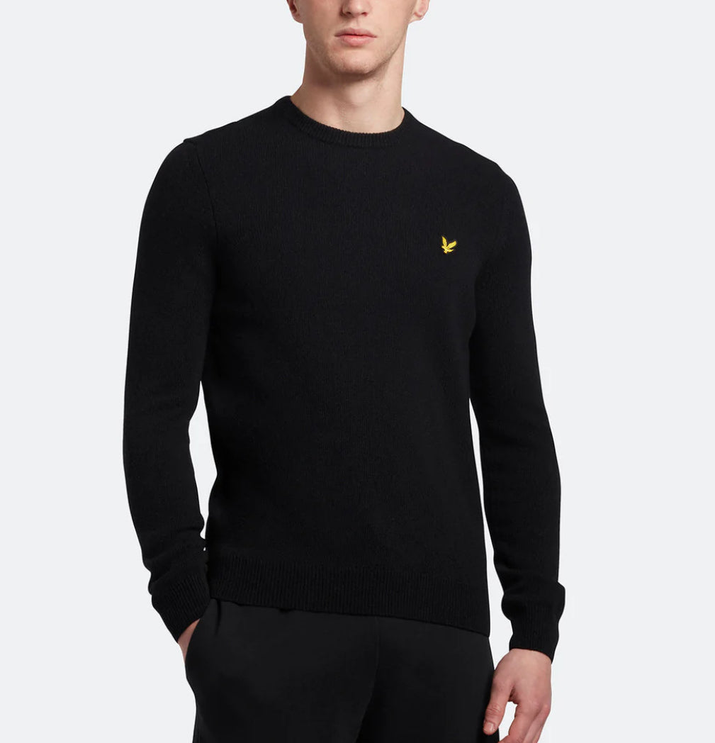 LYLE & Scott cotton merino crew jumper KN400VC