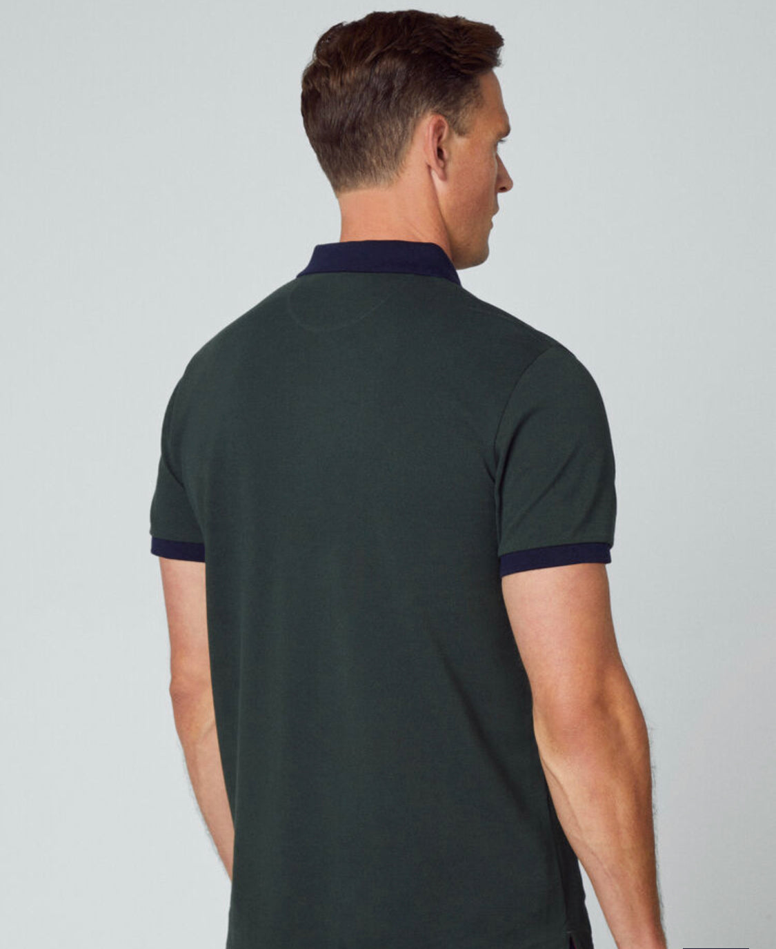 HACKETT COTTON POLO SHIRT WITH HARRY LOGO HM563193