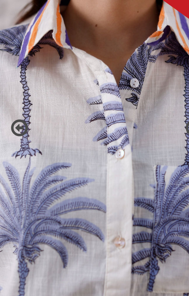 Isla woman top shirt 35749 100% cotton