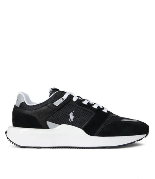 POLO RALPH LAUREN TRAIN 89 V2 SUED-PANELED SNEAKER