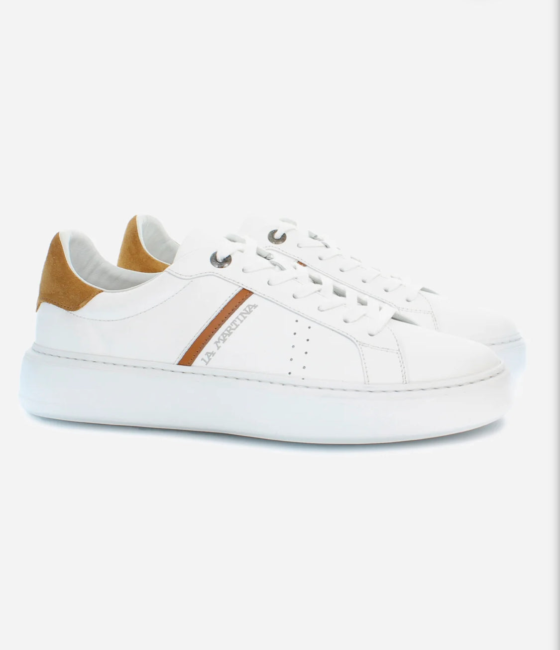LA MARTINA MEN’S TRAINER IN LEATHER