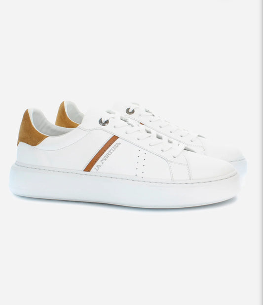 LA MARTINA MEN’S TRAINER IN LEATHER