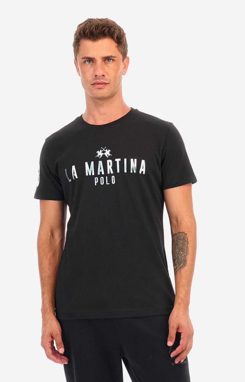 LA MARTINA MAN T-SHIRT REGULAR FIT COTTON ZMR322