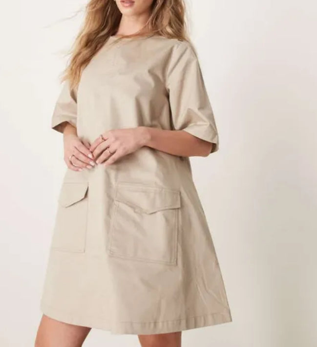BARBOUR LUNA COTTON SWING MINIDRESS 50%