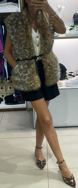 ANONYME FUR GILET P36FC250-Y