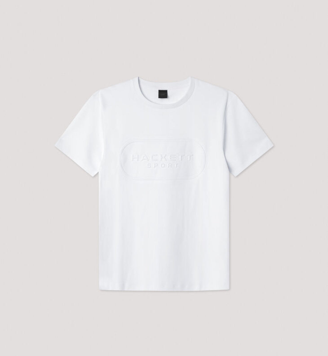 HACKETT CLASSIC FIT CLUB EMBOSSED T-SHIRT HM500872