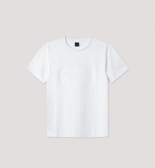 HACKETT CLASSIC FIT CLUB EMBOSSED T-SHIRT HM500872