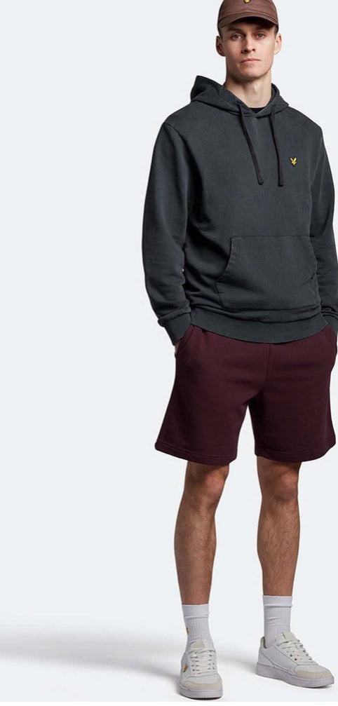 Lyle&scott short trouser ML414VOG BURGUNDY