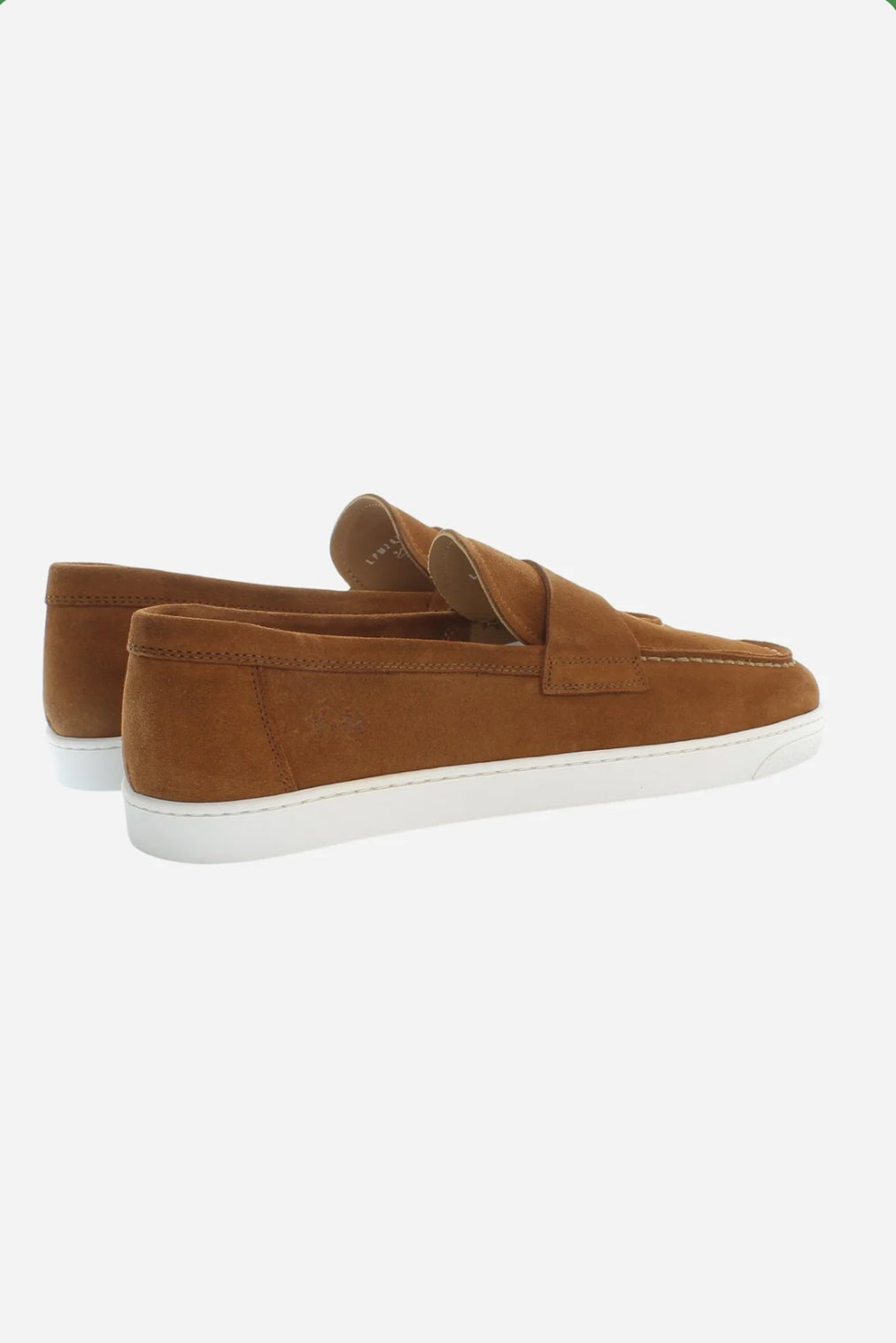 LA MARTINA Men’s suede loafers with EVA sole - Velvet LFM261.101.100.17