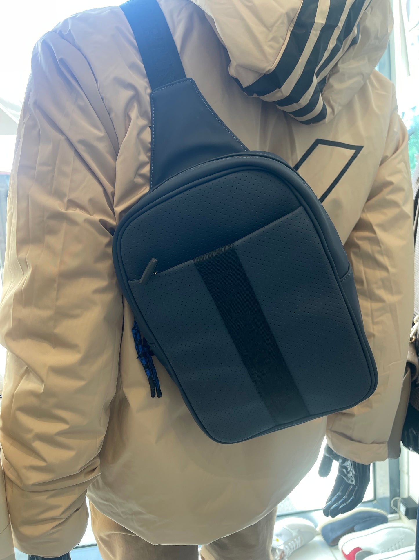 LA MARTINA MAN BACKPACK BLUE & GREY & BLACK 50%