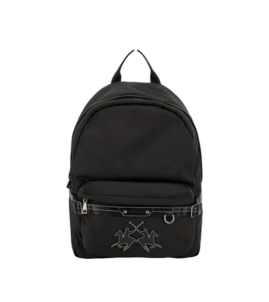 La Martina backpack Five wave matte canvas MCA015