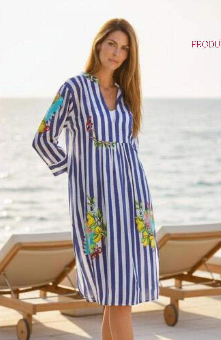 Isla Bonita midi long dress 38250 100% cotton