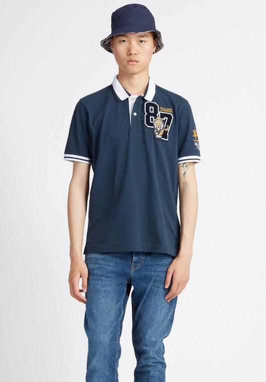 La Martina MAN COTTON piquet polo t-shirt VMP305