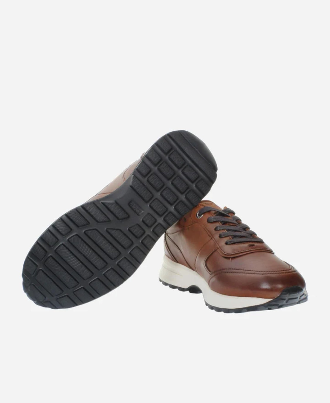 LA MARTINA Men's leather sneakers - Brim