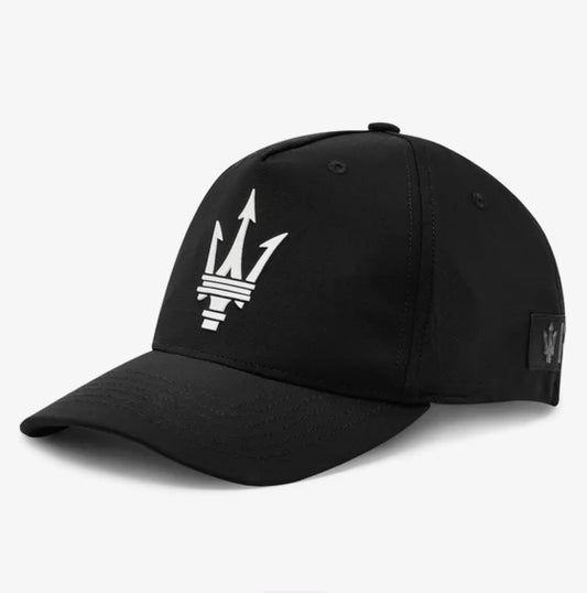 MASERATI Baseball cap with trident BLACK 456022
