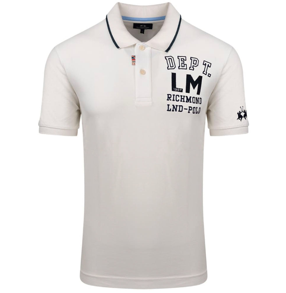 LA MARTINA MAN POLO PIQUET STRETCH VMP302