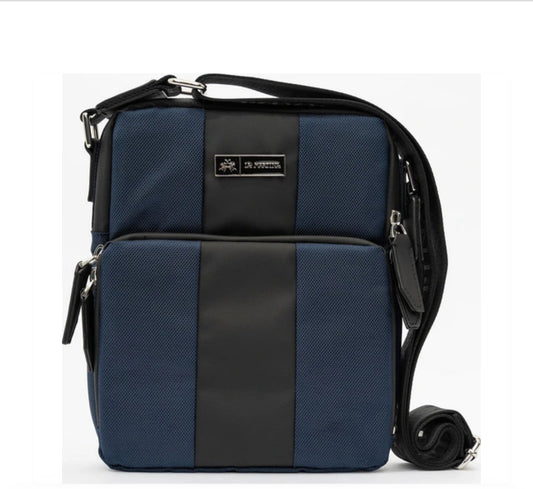 LA MARTINA MAN BAG BLUE LMBO01133T
