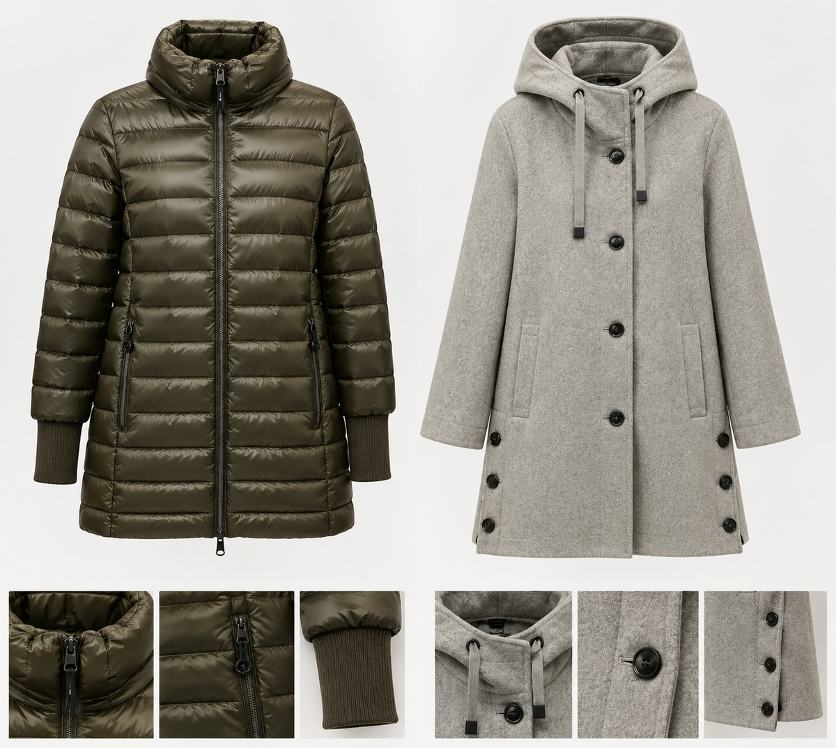 Sati LILIANA DOUBLE JACKET / FUR SA.058.23