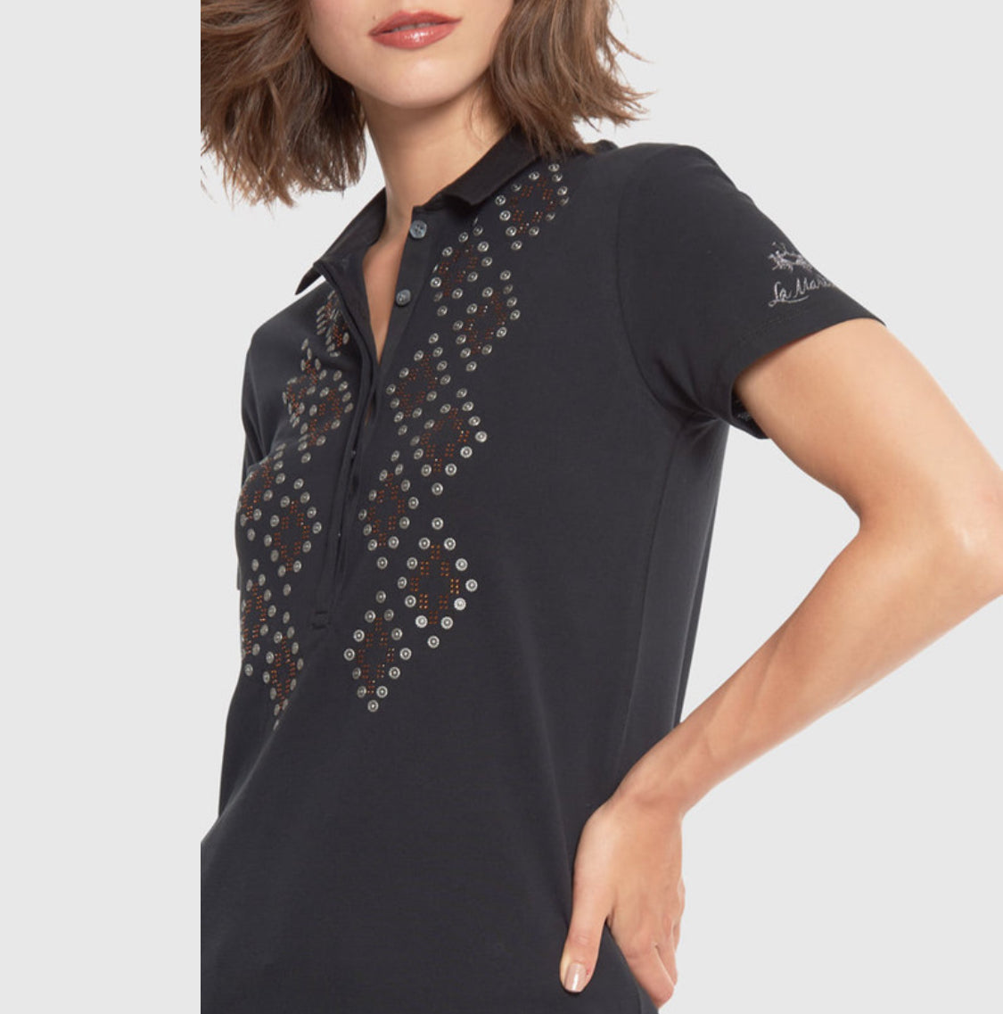 LA MARTINA WOMAN POLO PIQUET No STRETCH
