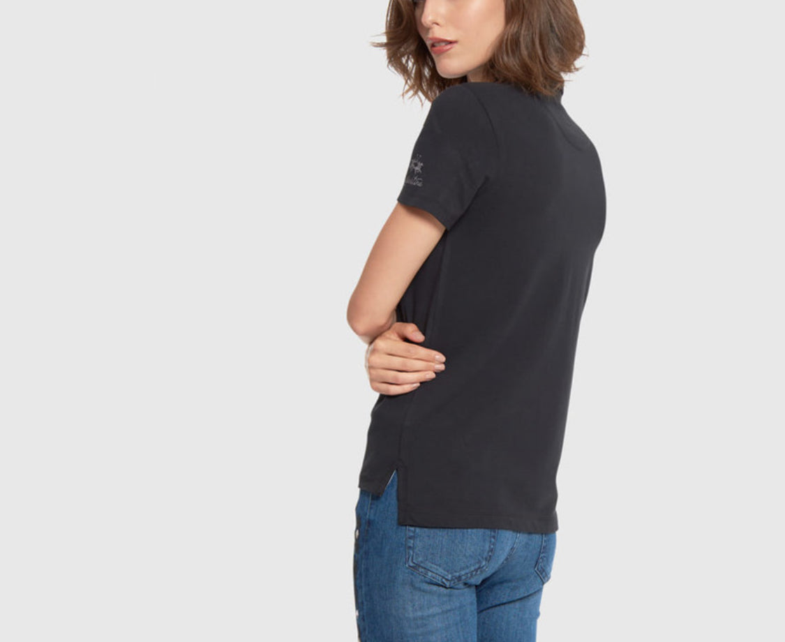 LA MARTINA WOMAN POLO PIQUET No STRETCH