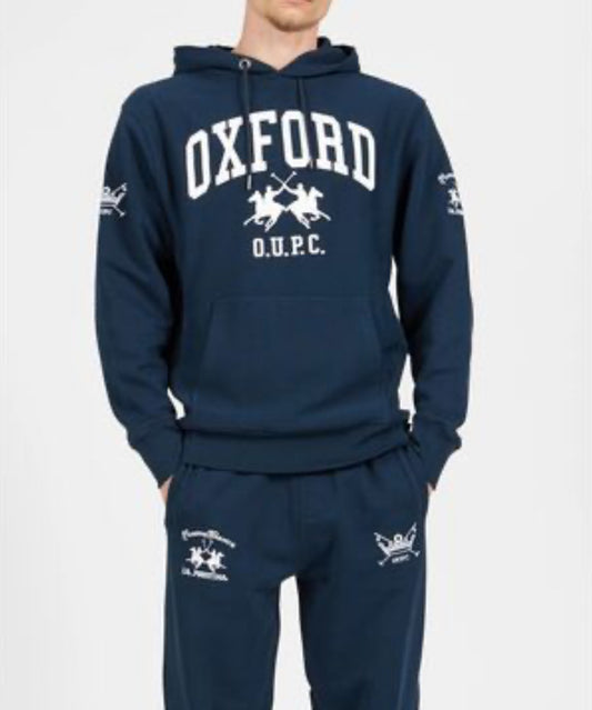 LA MARTINA MAN HOODIE FLEECE COMFORT FIT UMF308 60%