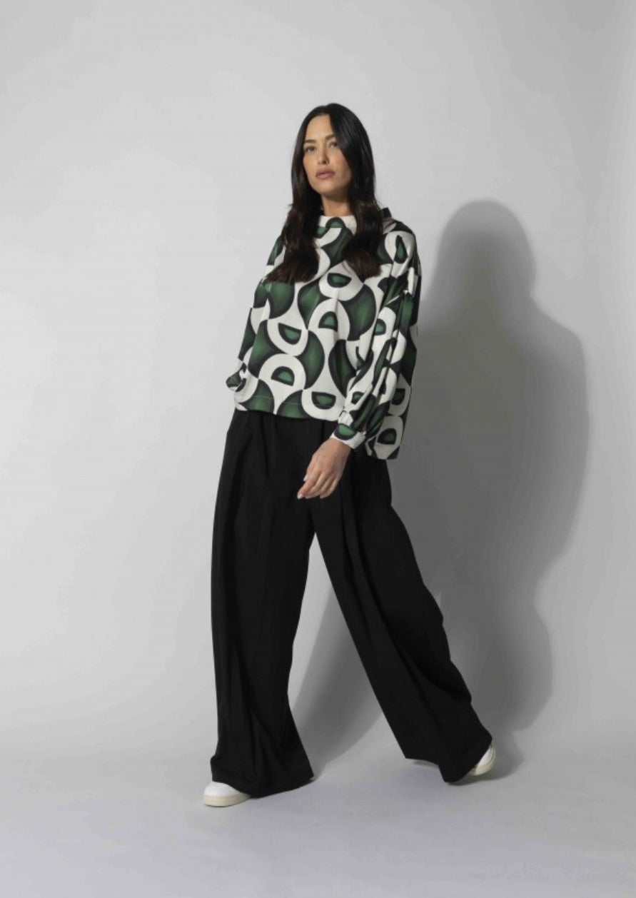 ANONYME BLOUSE WITH LONG SLEEVES A144FT009