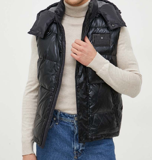 LA MARTINA MAN VEST NYLON WMO007