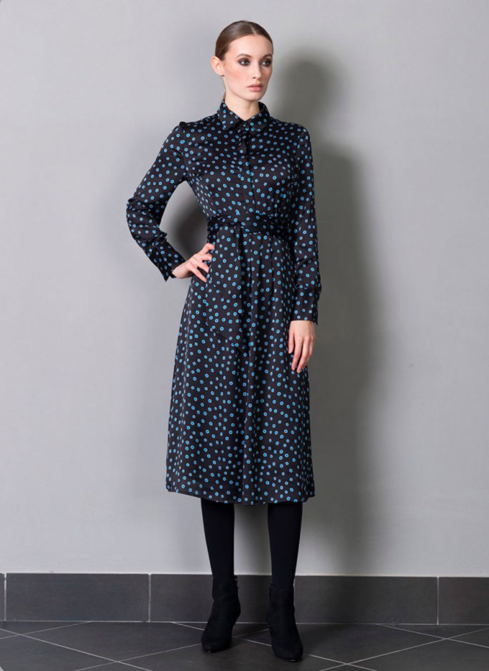 ANONYME DOTS DULCINEA DRESS A113FD060