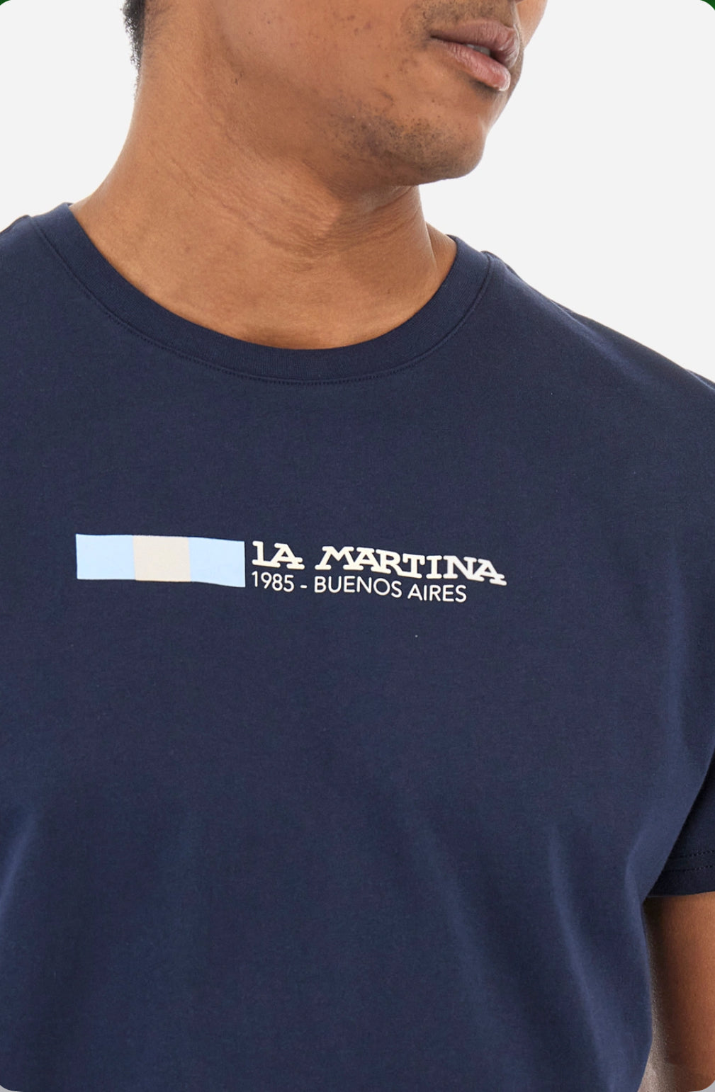 LA MARTINA MAN REGULAR FIT T-SHIRT YMR314
