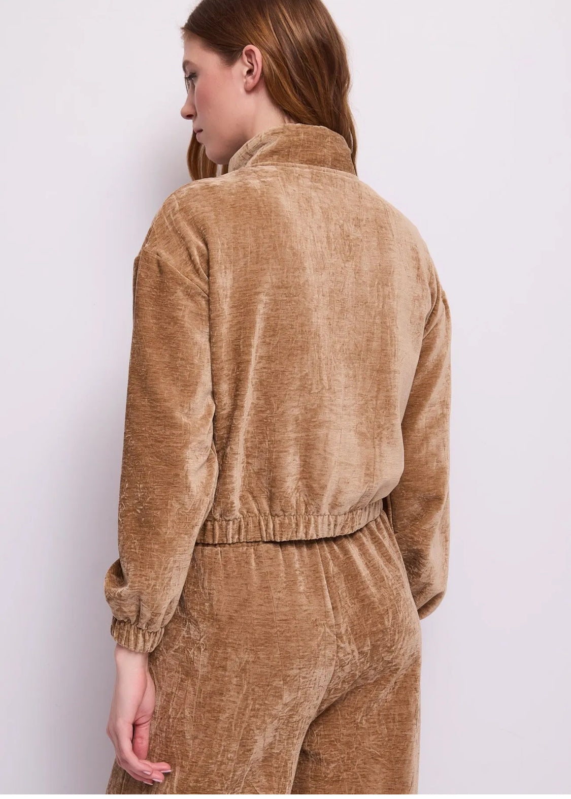 GAUDI Women’s jacket with high collar and zip 621BD35039