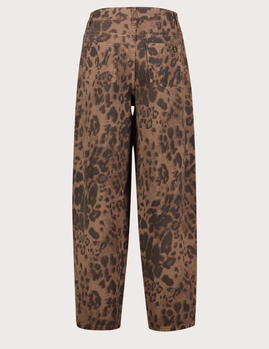 Gaudi  Women’s printed drill trousers 621BD25016