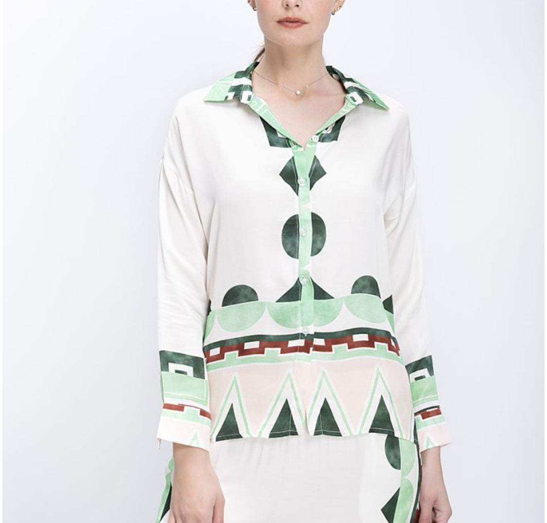 ANONYME WOMAN CUBE SHIRT A76SB043