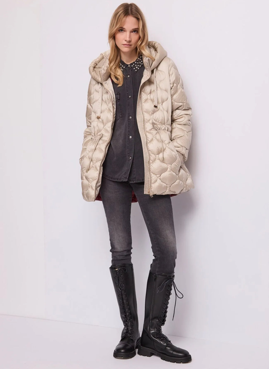 GAUDI Women’s padded nylon down jacket
