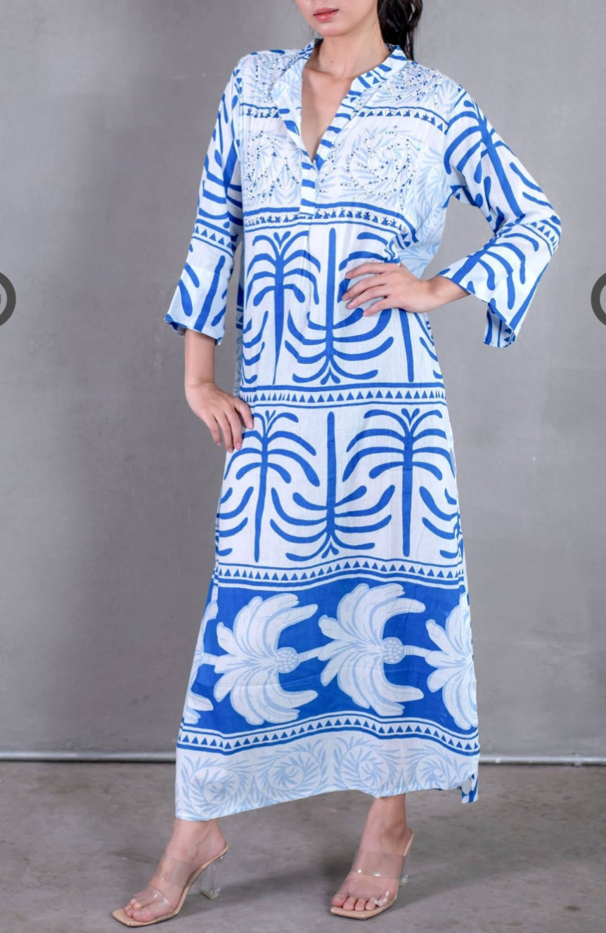 Isla Bonita kaftan  LONGDRESS 38498