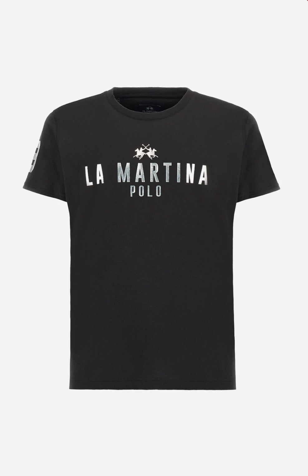 LA MARTINA MAN T-SHIRT REGULAR FIT COTTON ZMR322