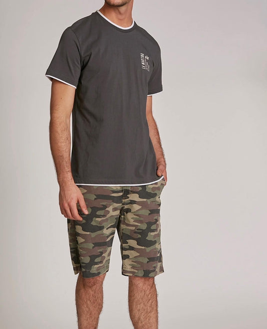 La Martina Man BERMUDA CAMOUFLAGE PRINTED TMB301