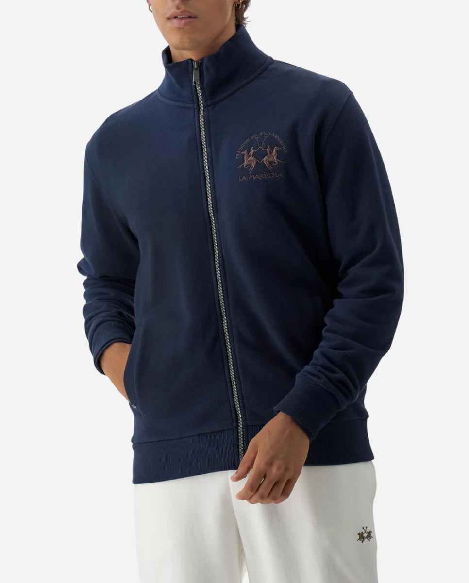 LA MARTINA MAN FLEECE SEMI BRUSHED MBF301