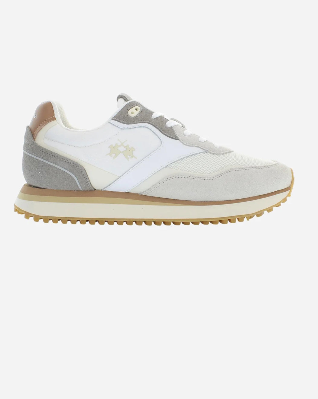 LA MARTINA Men’s suede and fabric sneakers - Lift LFM261.060.A60.E9