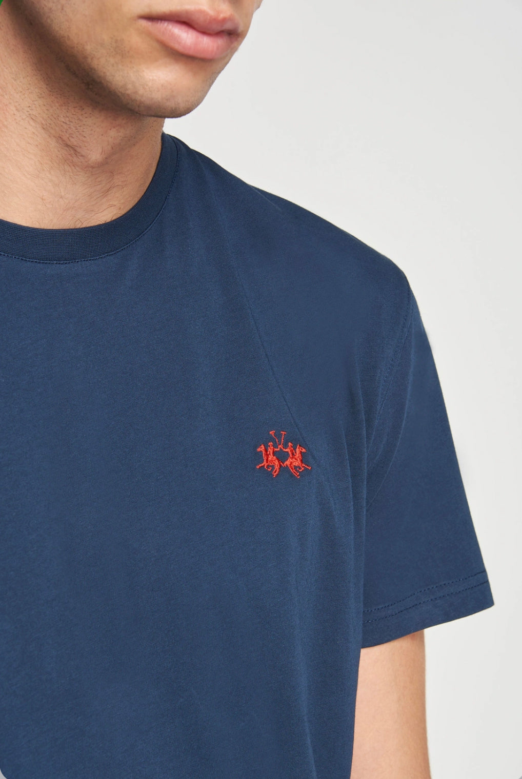 La Martina MAN BASIC T-shirt JERSEY CCMR04