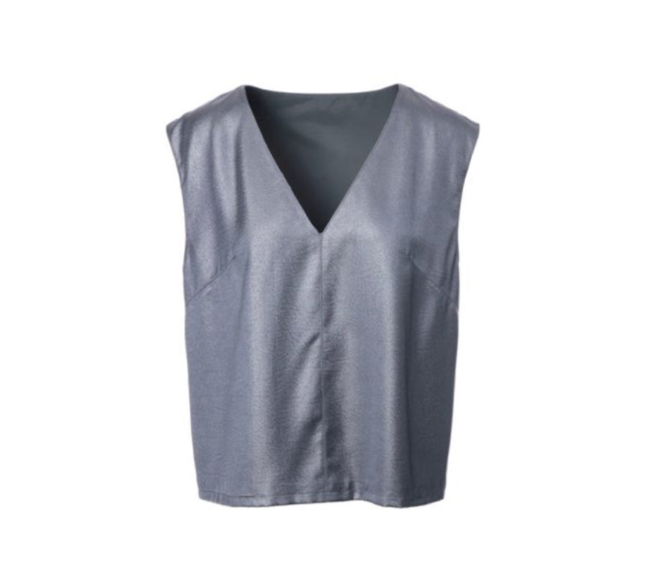 ANONYME DEPTH GILET TOP OVERSIZED