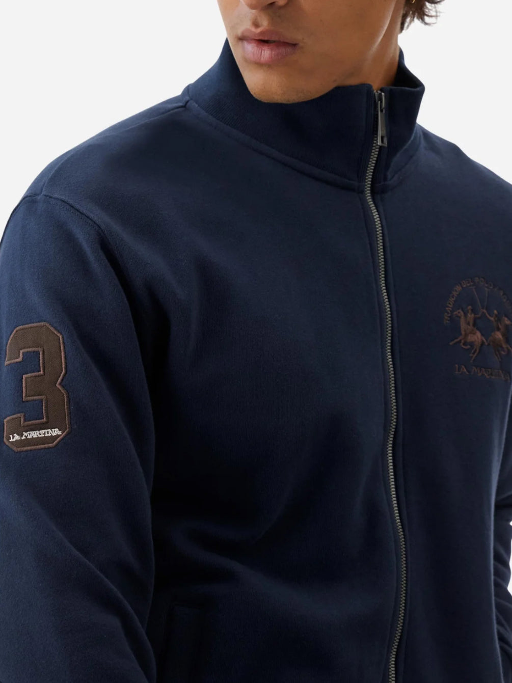 LA MARTINA MAN FLEECE SEMI BRUSHED MBF301