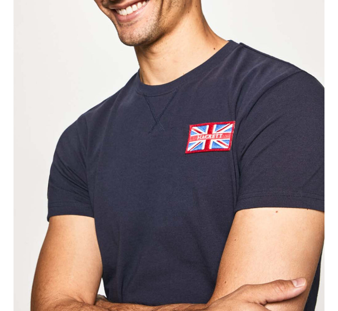 Hackett MAN UJK GB BADGE TEE T-shirt HM500596