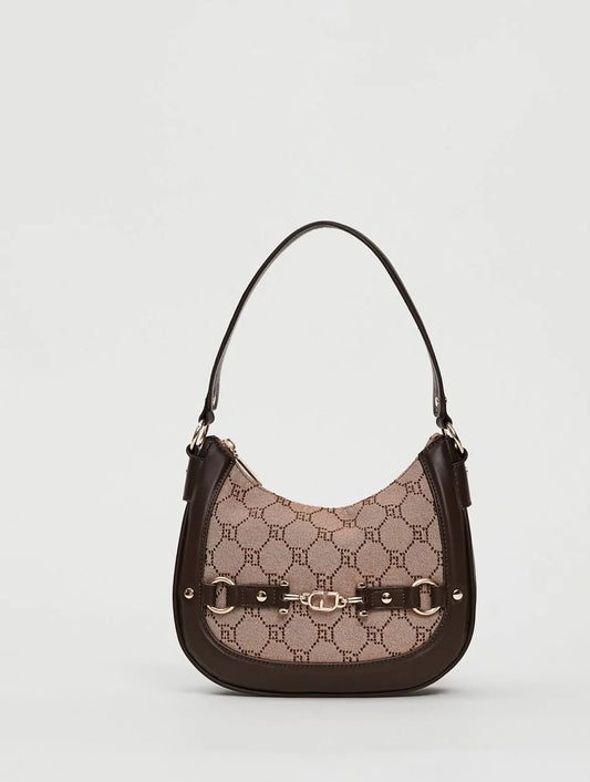 Gaudi Mini hobo bag with jacquard logo V5AI-12503