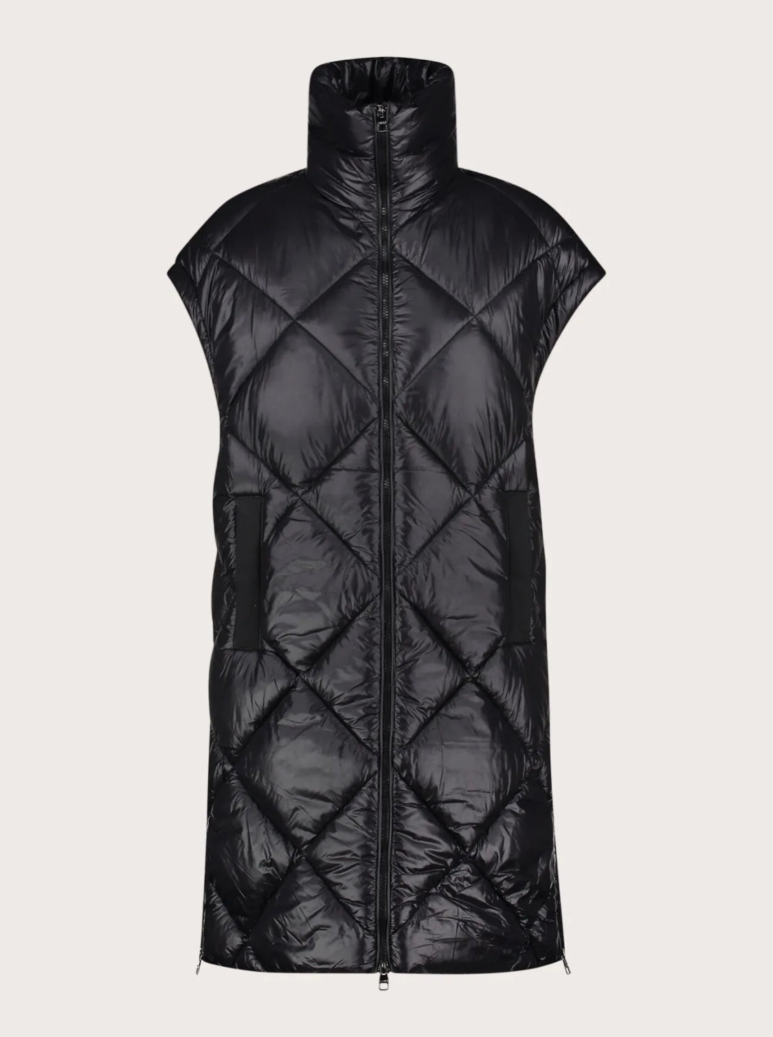 GAUDI Women’s black quilted nylon waistcoat